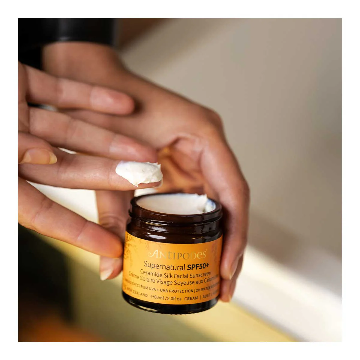 Supernatural SPF50+ Ceramide Silk Sunscreen - Image 4