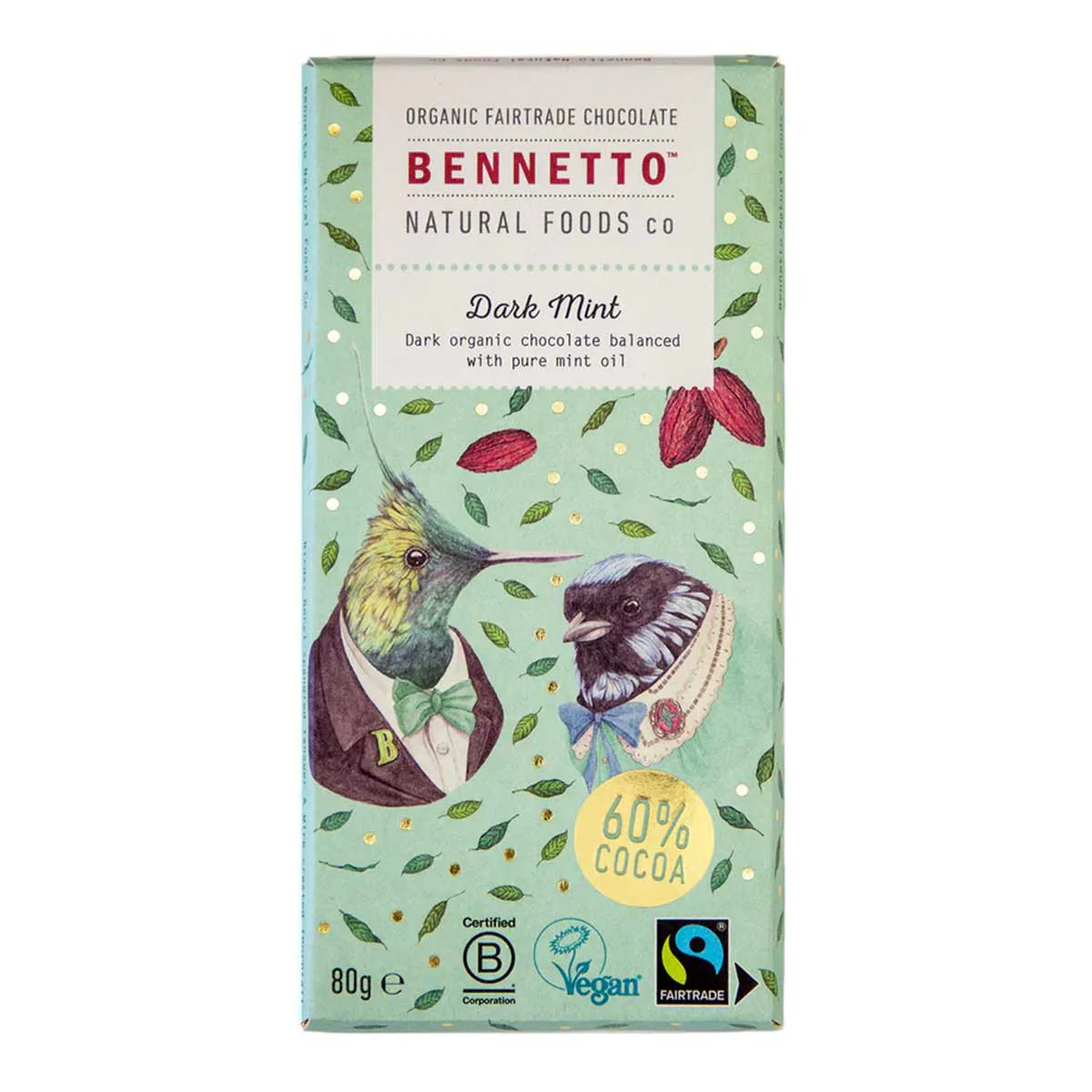 Dark Mint Organic Chocolate