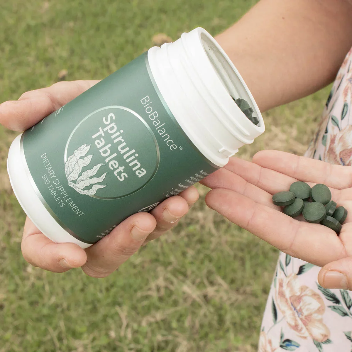 Certified Organic Spirulina Tablets - Image 2