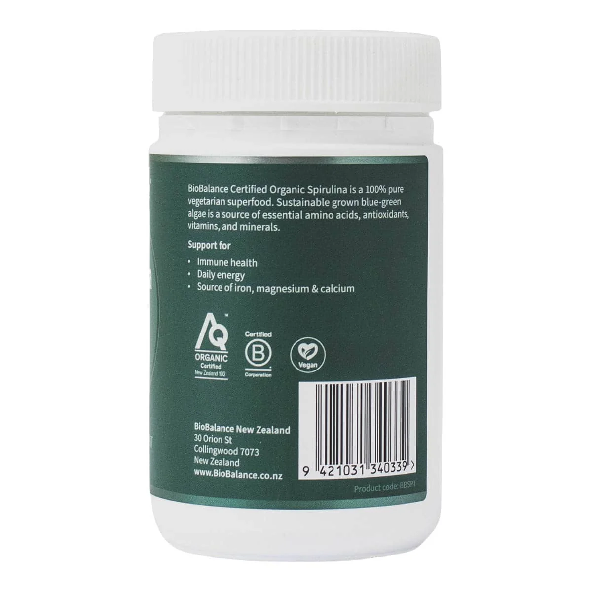Certified Organic Spirulina Tablets - Image 4