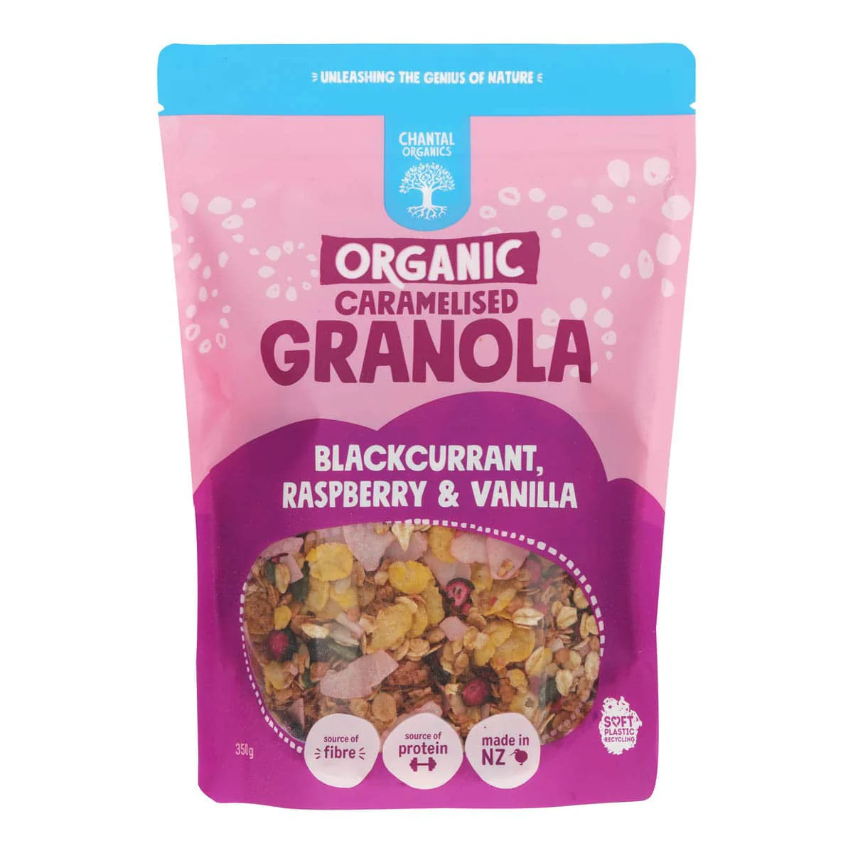Blackcurrant, Raspberry & Vanilla Granola