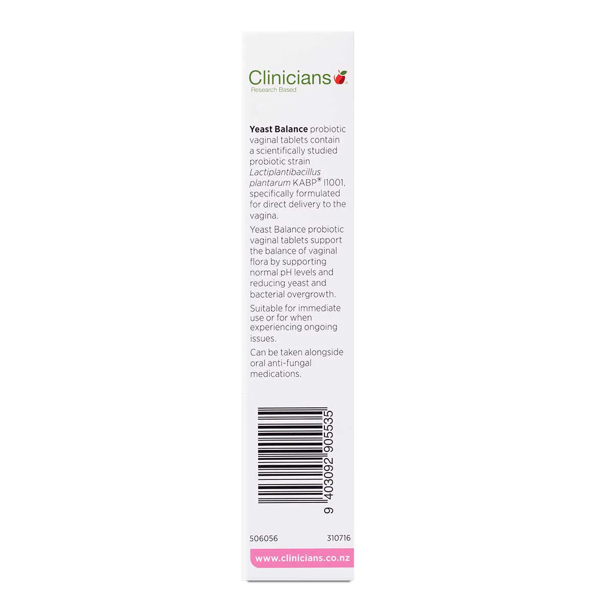 Yeast Balance Probiotic Vaginal Tablets - Image 4