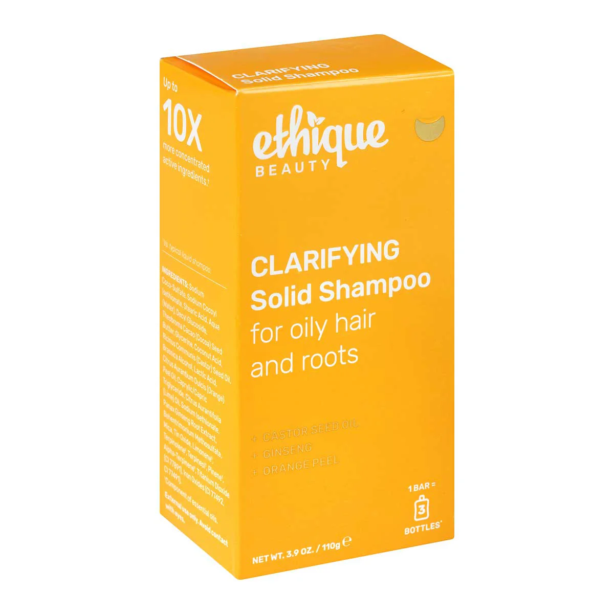 Clarifying Solid Shampoo for Oily Hair & Roots
