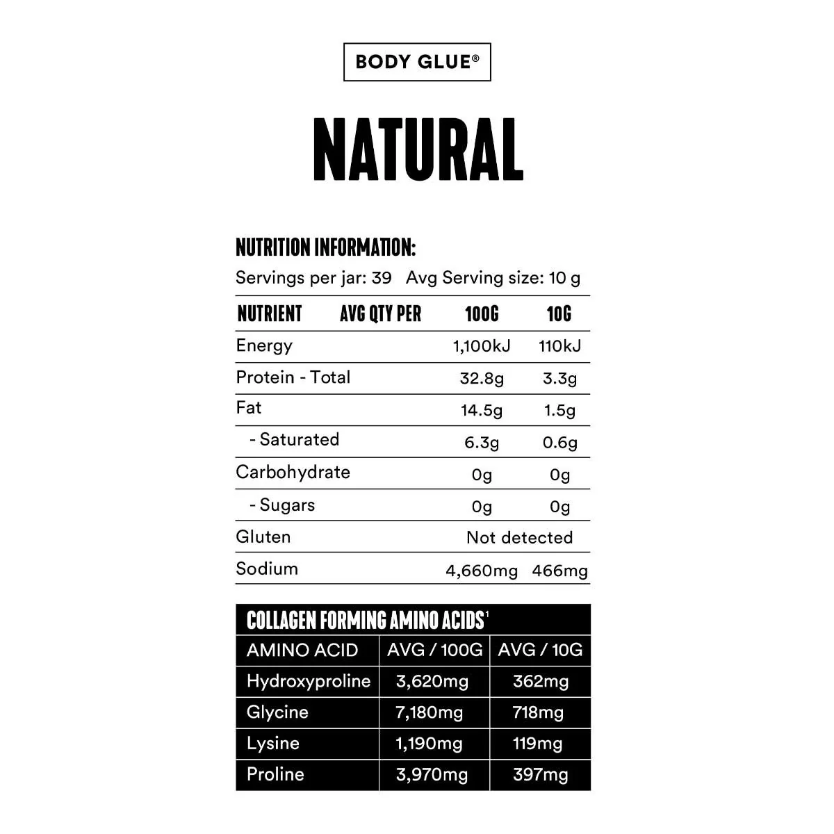 Bone Broth Body Glue Natural - Image 3