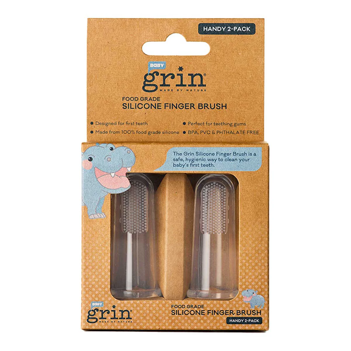 Natural Baby Silicone Finger Brush