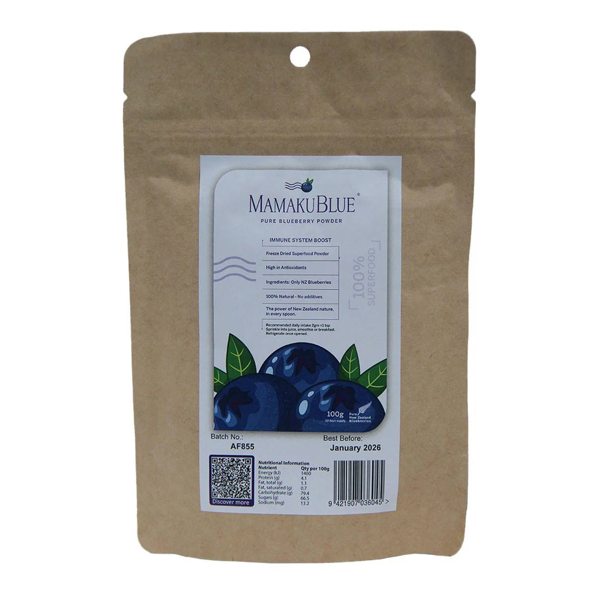 Pure Blueberry Powder
