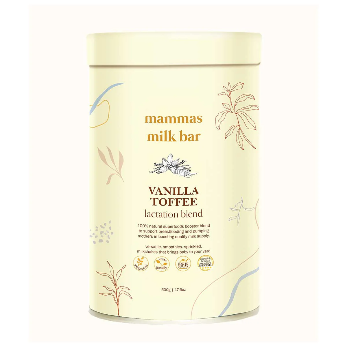Vanilla Toffee Lactation Blend