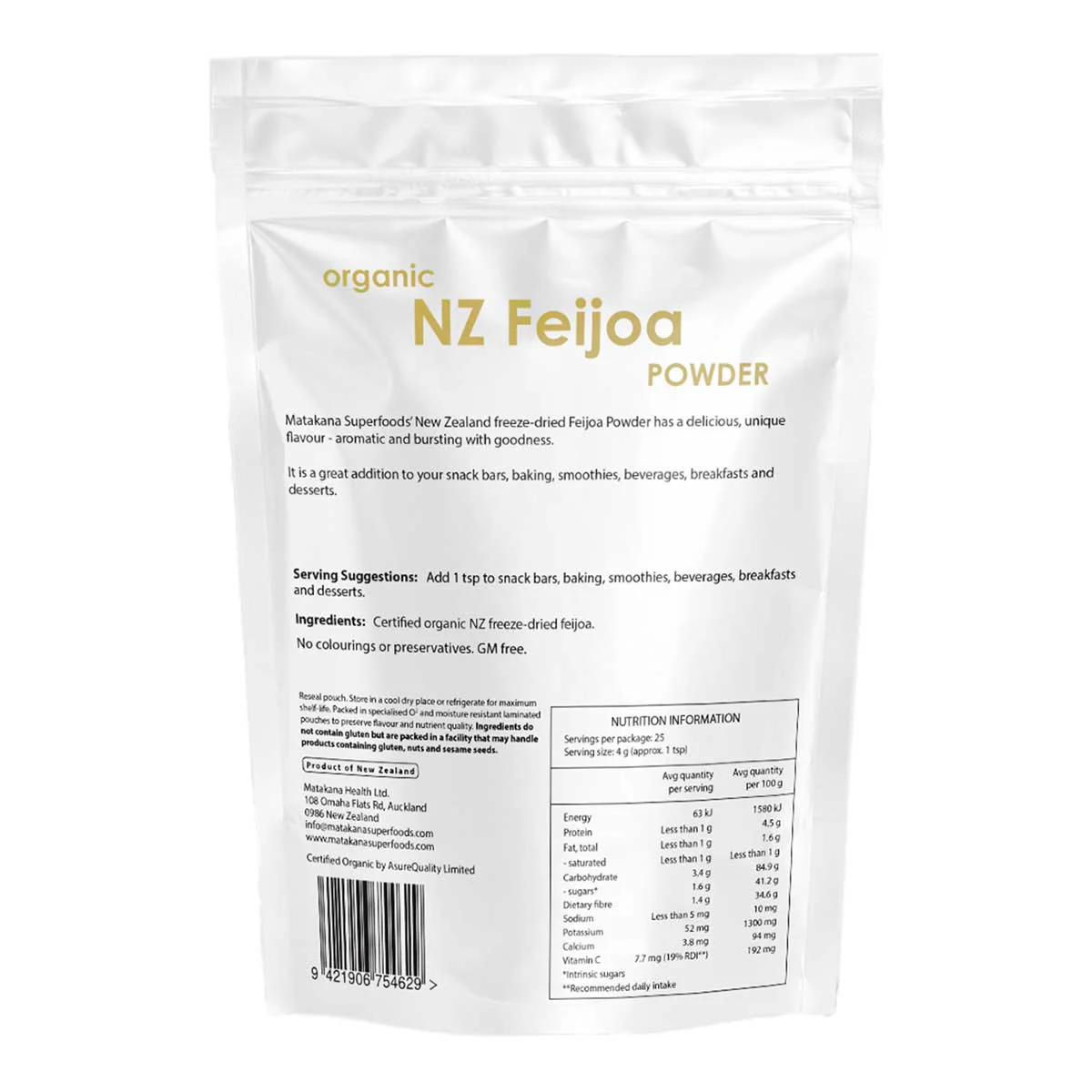 Organic NZ Feijoa Powder - Image 2