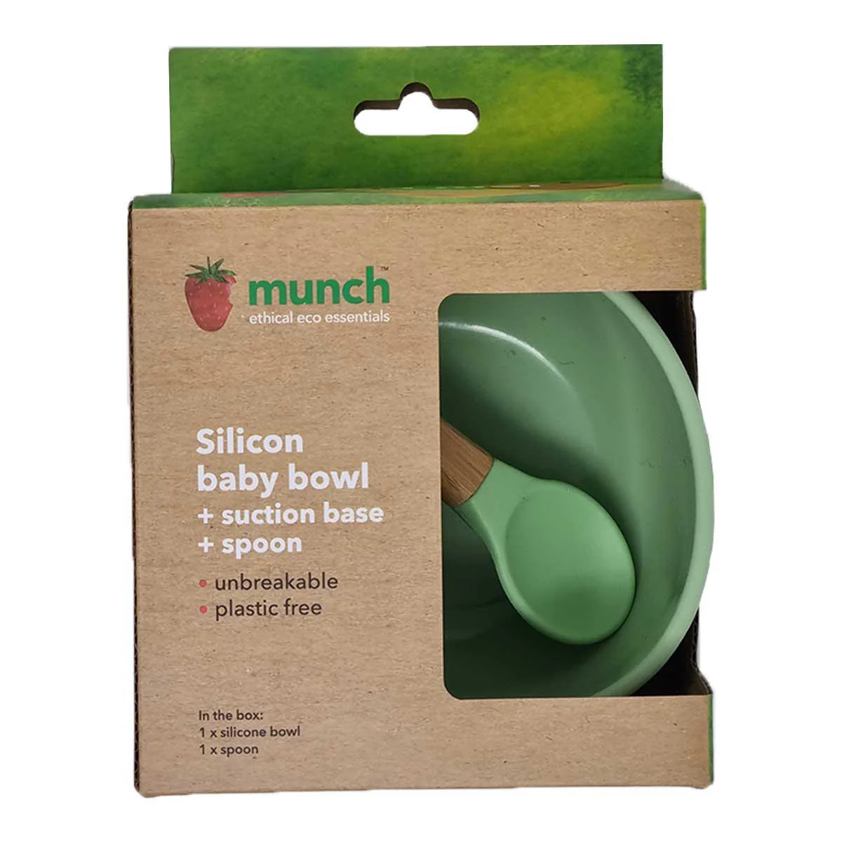 Silicon Baby Bowl + Suction Base + Spoon - Image 3