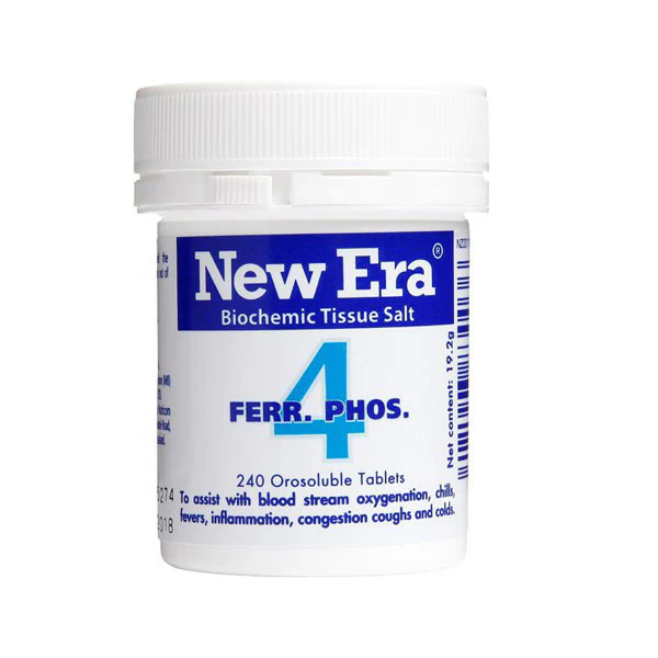 No.4 Ferr Phos - The oxygen transporter