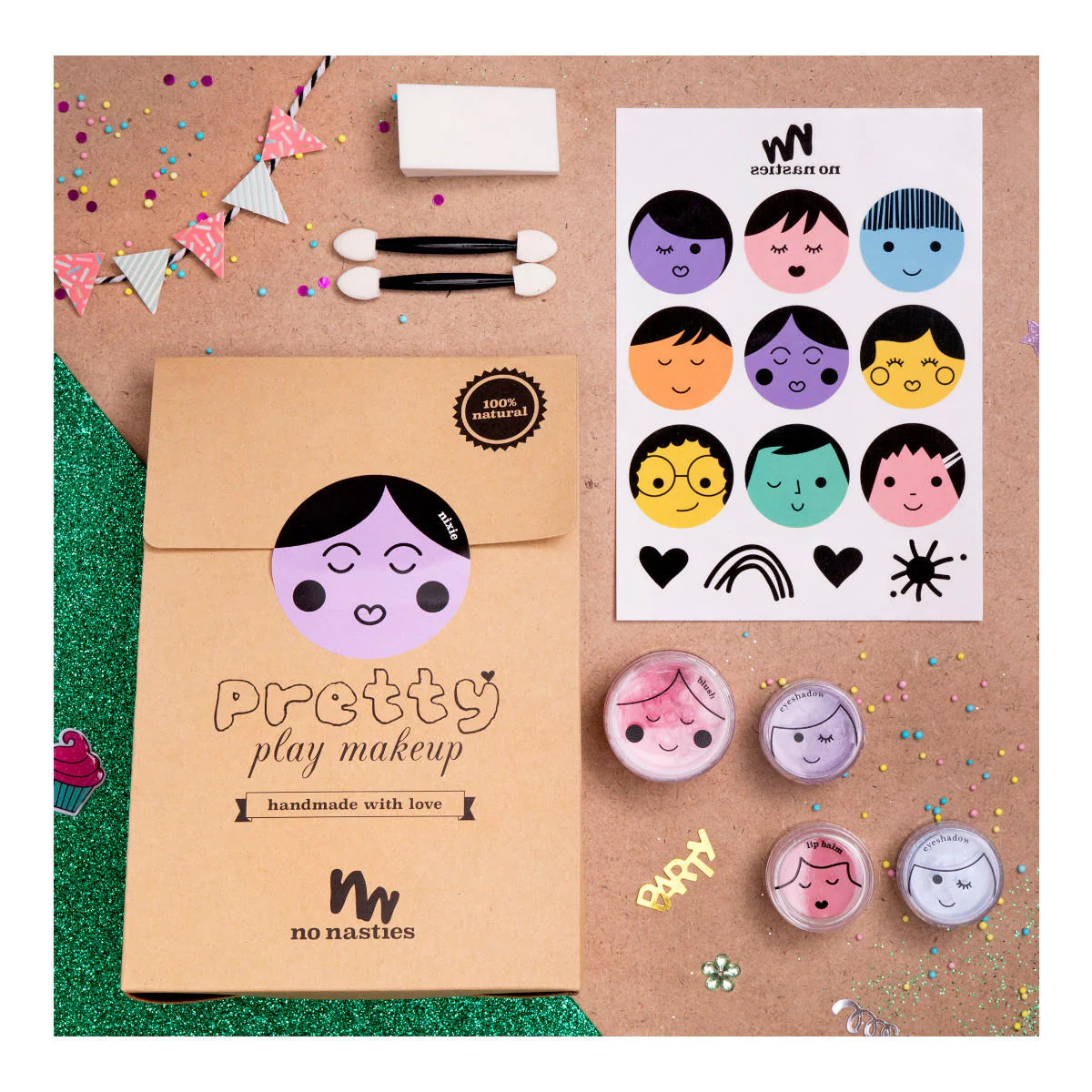 Nixie Purple Pretty Play Makeup Goody Pack - Image 3