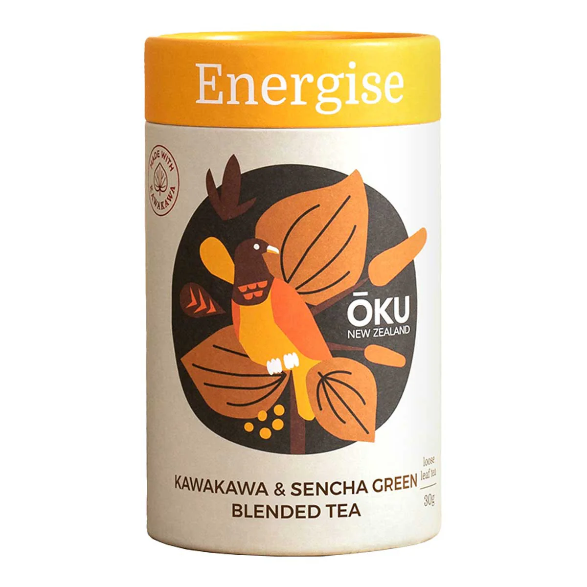 Energise Kawakawa & Sencha Green Blended Tea