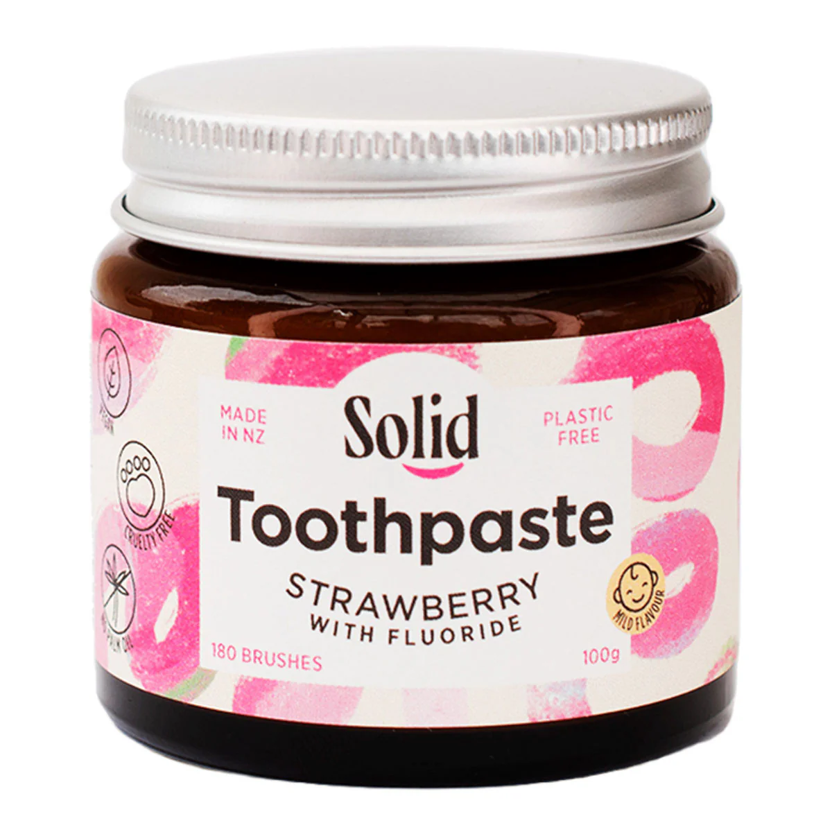 Toothpaste - Strawberry with Fluoride