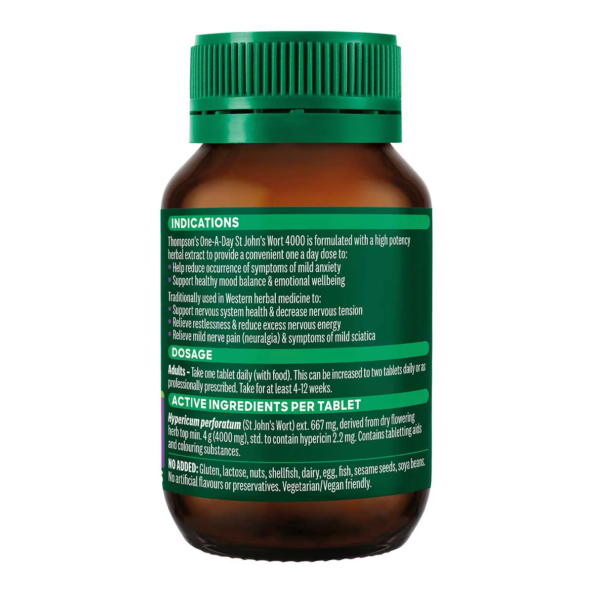 St John's Wort 4000 One-A-Day - Image 2