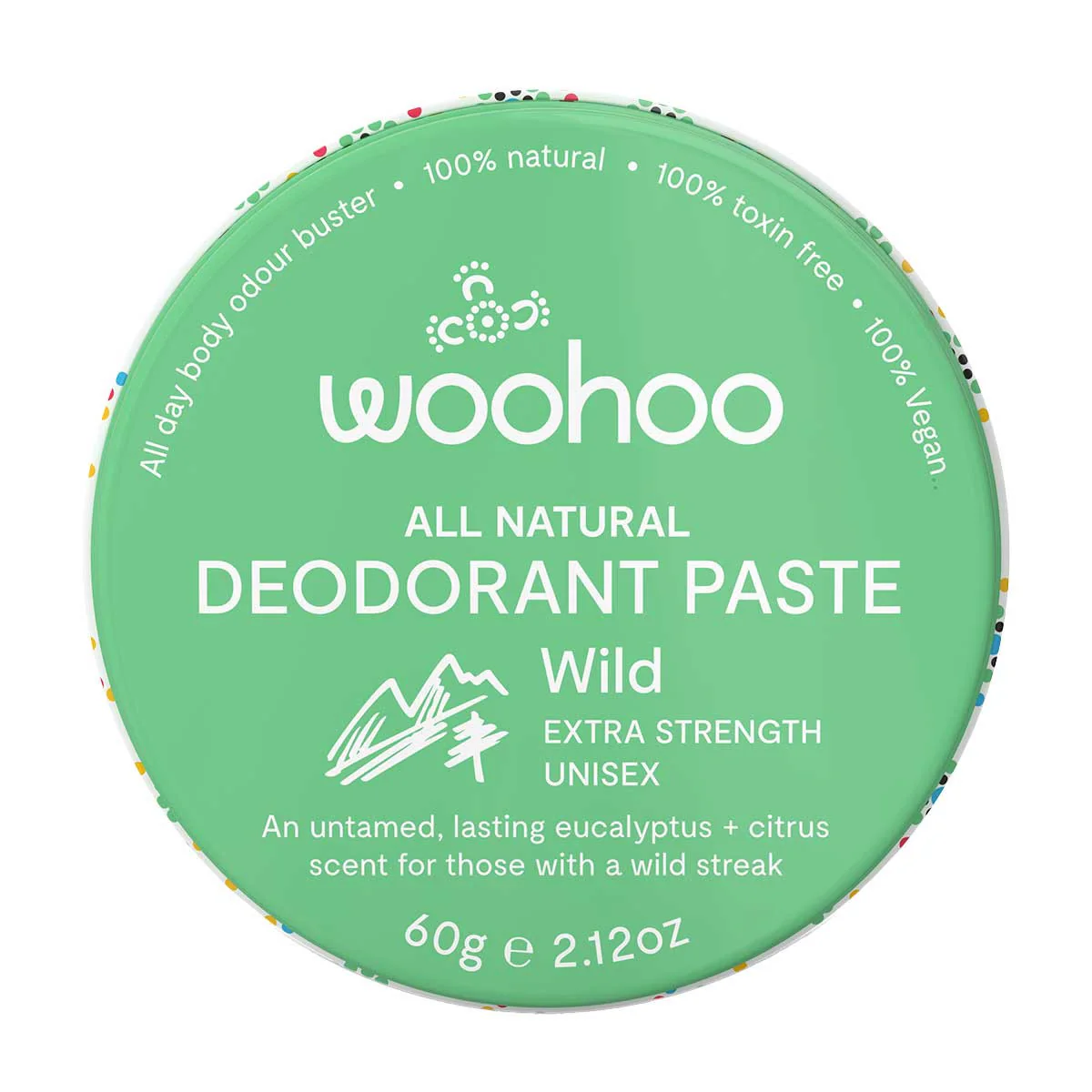 All Natural Deodorant Paste Tin - Wild
